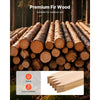 VEVOR Wooden Garden Stakes, 25 Pcs 24 x 0.5 x1.5 in Survey Grading Stakes, Garden Ground Stake with Sharp Point, Fir Wood Plant Support Stake, Sign Posts for Silt Fence Backyard Boundaries Baselines