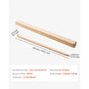 VEVOR Wooden Garden Stakes, 25 Pcs 48x0.5x0.69 in Survey Grading Stakes, Garden Ground Stake with Sharp Point, Fir Wood Plant Support Stake, Sign Posts for Silt Fence Backyard Boundaries Baselines
