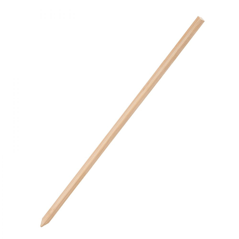 VEVOR Wooden Garden Stakes, 25 Pcs 36x0.75x0.75 in Survey Grading Stakes, Garden Ground Stake with Sharp Point, Fir Wood Plant Support Stake, Sign Posts for Silt Fence Backyard Boundaries Baselines