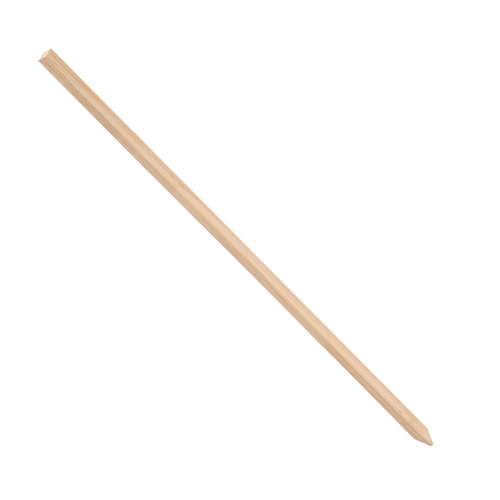 VEVOR Wooden Garden Stakes, 25 Pcs 36x0.75x0.75 in Survey Grading Stakes, Garden Ground Stake with Sharp Point, Fir Wood Plant Support Stake, Sign Posts for Silt Fence Backyard Boundaries Baselines