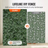 VEVOR Privacy Ivy Fence, 59 x 118in Artificial Green Wall Screen, Greenery Ivy Fence with Mesh Cloth Backing and Strengthened Joint, Faux Hedges Vine Leaf Decoration for Outdoor Garden, Yard, Balcony