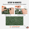 VEVOR Privacy Ivy Fence, 59 x 118in Artificial Green Wall Screen, Greenery Ivy Fence with Mesh Cloth Backing and Strengthened Joint, Faux Hedges Vine Leaf Decoration for Outdoor Garden, Yard, Balcony