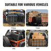 VEVOR Tailgate Net, 60 in x 18 in, Heavy Duty Cargo Net for Truck Bed with 4 Adjustable Telescopic Straps, Extendable & Durable, Flexible Adjustment, Suitable for Pickup, Trailer, Truck, Jeep, SUV