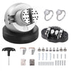 VEVOR Ball Vise, 5" Engraving Setting Tool, 360° Rotation Engraving Block Vise, 35 PCS Attachment Jewelry Engraving Block Tools Standard Block for Gemstone Inlay and Small-Scale Engraving