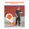 VEVOR Shingle Shovel 1 Pack, D-Grip Handle Shingle Roof Ripper, High Hardness 45# Steel & Lightweight Easy Tearing Off Roofing & Nails Tool, ideal for Commercial and Residential Use,Orange
