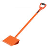 VEVOR Shingle Shovel 2 Pack, D-Grip Handle Shingle Roof Ripper, High Hardness 45# Steel & Lightweight Easy Tearing Off Roofing & Nails Tool, ideal for Commercial and Residential Use,Orange
