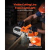 VEVOR 20V Portable Band Saw, 2.56-Inch Deep Cut, 360W Bandsaw with Brushless Motor, Cordless and Compact Portaband, Hang Hooks, 0-192 m/min Variable Speed, for Cutting Metal, Wood (Bare Tool Only)