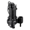 VEVOR Sewage Pump System, 1/2 HP, 4800 GPH Cast Iron Sewage Pump with Basin Kit, 120 Volt Automatic Outdoor Water/Seepage Collection and Removal System with Vertical Float Switch, 2" Discharge, Black