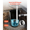VEVOR Sewage Grinder System, 1 HP, 5100 GPH Cast Iron Sewage Pump with Basin, Grinding Blade, 120V Automatic Outdoor Water/Seepage Collection and Removal System with Float Switch, 2" Discharge, Black