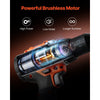 VEVOR Tool Combo Kit, 20V Max Cordless 2-Tool Combo Kit, with 1/2 in Impact Drill, 1/4 in Impact Driver, Compact Cordless Power Tool Combo Kit with 4.0 Ah Batteries, Screws, Charger, and Cloth Bag