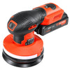 VEVOR 5-Inch Cordless Random Orbital Sander 300W Brushless Orbital Sander, 4000-10000RPM 7 Speeds Electric Palm Sanders with 10PCS Sandpapers & Dust Collection Bag for Woodworking Detailing Sanding