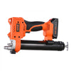 VEVOR Cordless Grease Gun, 8000 PSI Max Pressure, 20V Electric Grease Gun with 2.0 Ah Battery & LED Light, 35.4-inch Long Hose & Carrying Case, Variable Speed Triggers, Vehicles or Machines Greasing