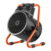 VEVOR Greenhouse Heater, 1500W Electric Space Heater with Fan & High Heat Modes, IPX4 Protection, 25° Adjustable Angle, Overheat Protection, for Grow Tent, Small Greenhouse, Flower Room, Home Office