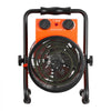 VEVOR Greenhouse Heater, 1500W Electric Space Heater with Fan & High Heat Modes, IPX4 Protection, 25° Adjustable Angle, Overheat Protection, for Grow Tent, Small Greenhouse, Flower Room, Home Office
