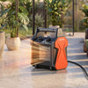 VEVOR Greenhouse Heater, 1500W Electric PTC Space Heater with Fan, Low & High Heat Modes, Overheat Protection, Tip-Over Shut-Off, Portable for Grow Tent, Small Greenhouse, Flower Room, Home Office