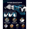 VEVOR Metal Shear, Sheet Metal Cutter Cordless with 360-Degree Pivoting Head, Double Blades, 25000 RPM Speed, Cuts 18 GA Galvanized Steel, 20 GA Stainless Steel, Aluminum Plate, Plastic, Cardboard