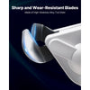 VEVOR Metal Shear, Sheet Metal Cutter Cordless with 360-Degree Pivoting Head, Double Blades, 25000 RPM Speed, Cuts 18 GA Galvanized Steel, 20 GA Stainless Steel, Aluminum Plate, Plastic, Cardboard