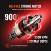 VEVOR 2.1 Gallon Air Compressor, 1.2HP 2.2 CFM@90PSI Air Compressors with Max. 116PSI Pressure, Oil Free Compressor Tank for Auto Repair, Tire Inflation, Spray Painting, Woodwork Nailing