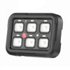 VEVOR 6 Gang Switch Panel RGB Circuit Control Box Backlight Auto-Dimmable, for 12-24V Car Truck Boat ATV UTV SUV, Toggle Momentary Strobe 3 Mode, 1440W 60A, Multifunctional Relay System, Waterproof
