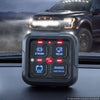 VEVOR 4 Gang Switch Panel RGB Circuit Control Box Backlight Auto-Dimmable, for 12-24V Car Truck Boat ATV UTV SUV, Toggle Momentary Strobe 3 Mode, 1440W 60A, Multifunctional Relay System, Waterproof