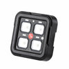 VEVOR 4 Gang Switch Panel RGB Circuit Control Box Backlight Auto-Dimmable, for 12-24V Car Truck Boat ATV UTV SUV, Toggle Momentary Strobe 3 Mode, 1440W 60A, Multifunctional Relay System, Waterproof