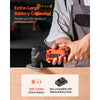 VEVOR Cordless Oscillating Tool, 20V Oscillating Multi Tool Kit with 6 Variable Speeds 8500 - 17000 OPM, 3.2° Oscillation Angle, 2.0Ah Battery Pack & Charger, 12PCS Saw Accessories & LED Work Light