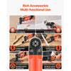 VEVOR Cordless Oscillating Tool, 20V Multitool Oscillating Tool with 6 Variable Speeds 8500 - 17000 OPM, 3.2° Oscillating Angle, 8PCS Saw Accessories & LED Work Light (Battery Pack Not Included)