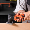 VEVOR Cordless Oscillating Tool, 20V Multitool Oscillating Tool with 6 Variable Speeds 8500 - 17000 OPM, 3.2° Oscillating Angle, 8PCS Saw Accessories & LED Work Light (Battery Pack Not Included)