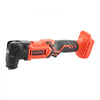 VEVOR Cordless Oscillating Tool, 20V Multitool Oscillating Tool with 6 Variable Speeds 8500 - 17000 OPM, 3.2° Oscillating Angle, 8PCS Saw Accessories & LED Work Light (Battery Pack Not Included)
