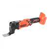 VEVOR Cordless Oscillating Tool, 20V Multitool Oscillating Tool with 6 Variable Speeds 8500 - 17000 OPM, 3.2° Oscillating Angle, 8PCS Saw Accessories & LED Work Light (Battery Pack Not Included)