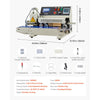 VEVOR PM1800 band sealer dimensions and included items overview