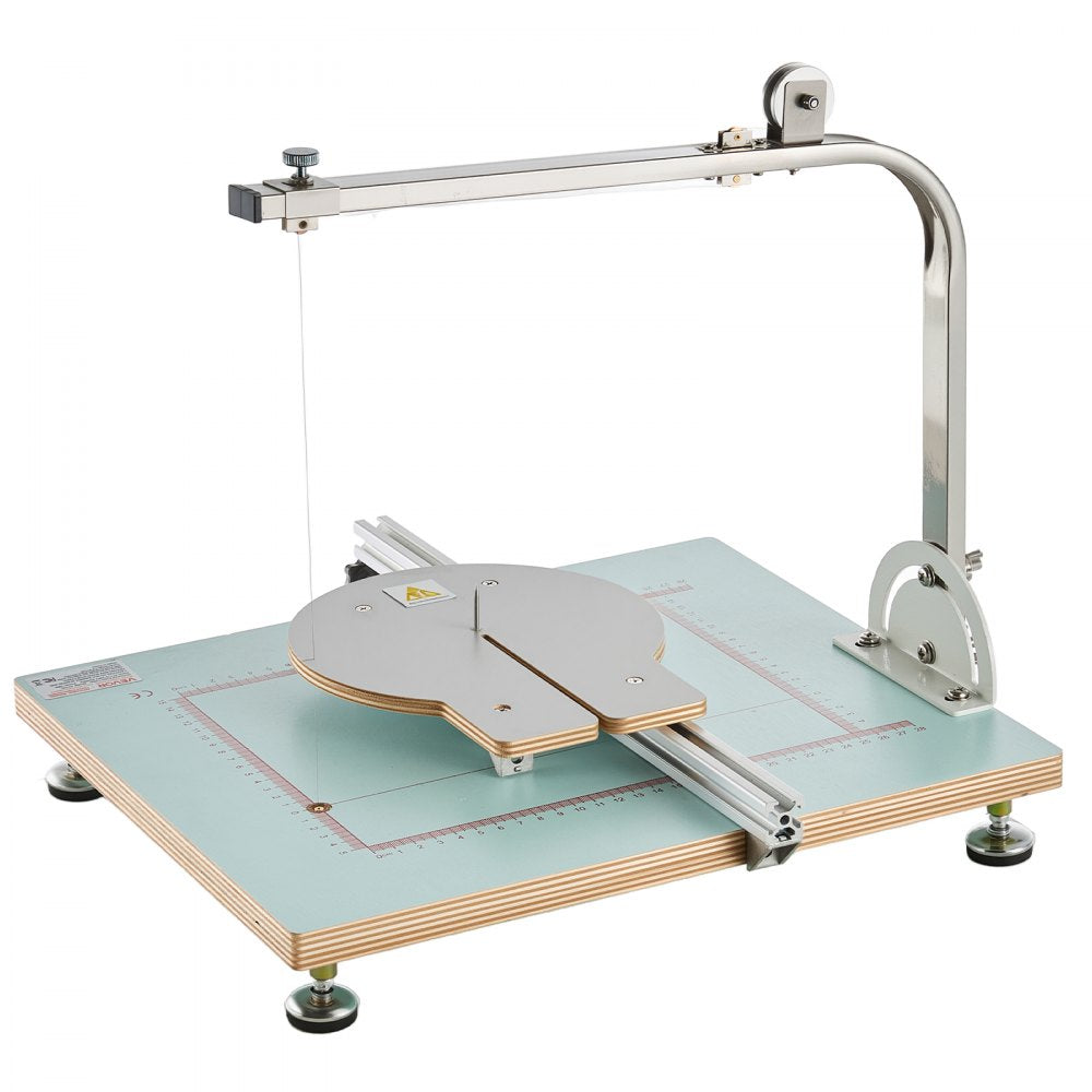 VEVOR Hot Wire Foam Cutter, 58W Electric Styrofoam Cutter with Variable Temperature Control, Portable Tabletop Cutting Tool with 10.24" Max. Cutting Thickness for Foam, KT Board, Low-Density Sponge