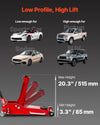 VEVOR Low Profile Floor Jack image - angle view 2
