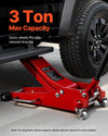 VEVOR Low Profile Floor Jack image - angle view 4