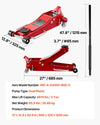 VEVOR Low Profile Floor Jack image - angle view 6