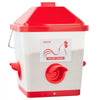 VEVOR Automatic Chicken Feeder & Waterer Set, 5 Gallon/40 Pounds, Rain Proof Hanging Poultry Feeder with Water Cup No Waste, Automatic Gravity, Avoid Small Animals, Suitable for Chicken, Duck, Turkey