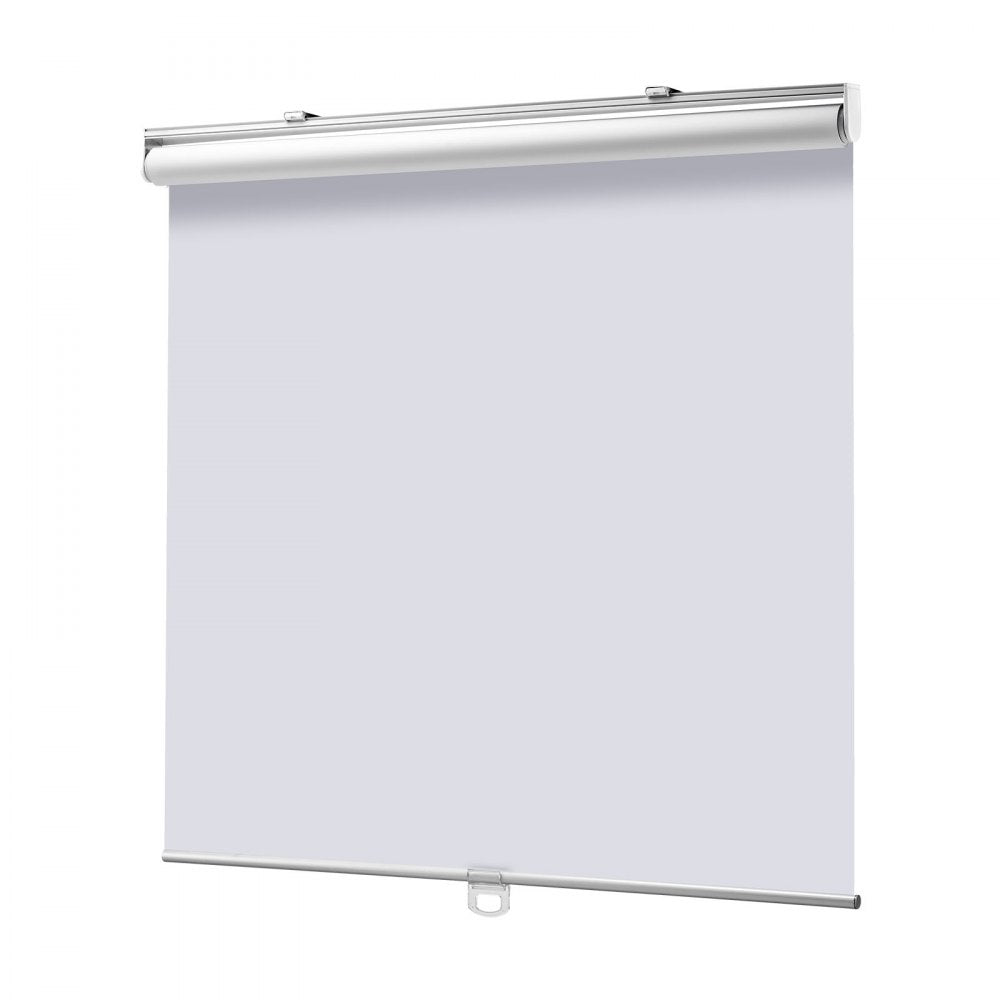 VEVOR Cordless Roller Shades, 34 x 72 in, Pull Down Blackout Blinds for Windows Room Darkening, Thermal Insulated, Easy to Install, Blackout Roller Shades for Bedroom, Bathroom, Home, Office, White
