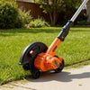 VEVOR Lawn Edger, 8.8-inch Blade Length, Battery Powered Cordless Edger Lawn Tool, with 3-Position Blade Depth, 4000 mAh Battery and Charger Included, for Lawns, Driveways, Yards, and Sidewalk Edges