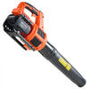 VEVOR Cordless Leaf Blower, 20V Powerful Electric Leaf Blower with 2.0Ah Battery, Fast Charging & Quiet Operation, 2 Speed Control, 450 CFM/110 MPH Lightweight Powered Blowers for Leaves Lawn Care