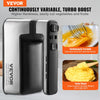 VEVOR Cordless Electric Hand Mixer, 100W, Continuously Variable Electric Handheld Mixer, with Turbo Boost Beaters Dough Hooks Storage Bag, Baking Supplies for Whipping Mixing Egg Cookie Cake Cream