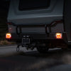 VEVOR Trailer Lights, 2PCS 12V Square LED Magnetic Wireless Trailer Tail Lights Kit with Stop Brake Turn Tail License Plate Lamp, Waterproof Tow Lighting Kit for Boat Truck Camper RV Tractor Caravan