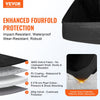 VEVOR Telescope Case, 41", Telescope Large Storage Bag with Fixed Buckles, Multi-Pocket and Detachable Divider, Shock-Absorbent Telescope Carrying Case for Optical Tube & Tripod, Counterweight Pocket