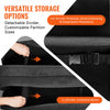 VEVOR Telescope Case, 41", Telescope Large Storage Bag with Fixed Buckles, Multi-Pocket and Detachable Divider, Shock-Absorbent Telescope Carrying Case for Optical Tube & Tripod, Counterweight Pocket