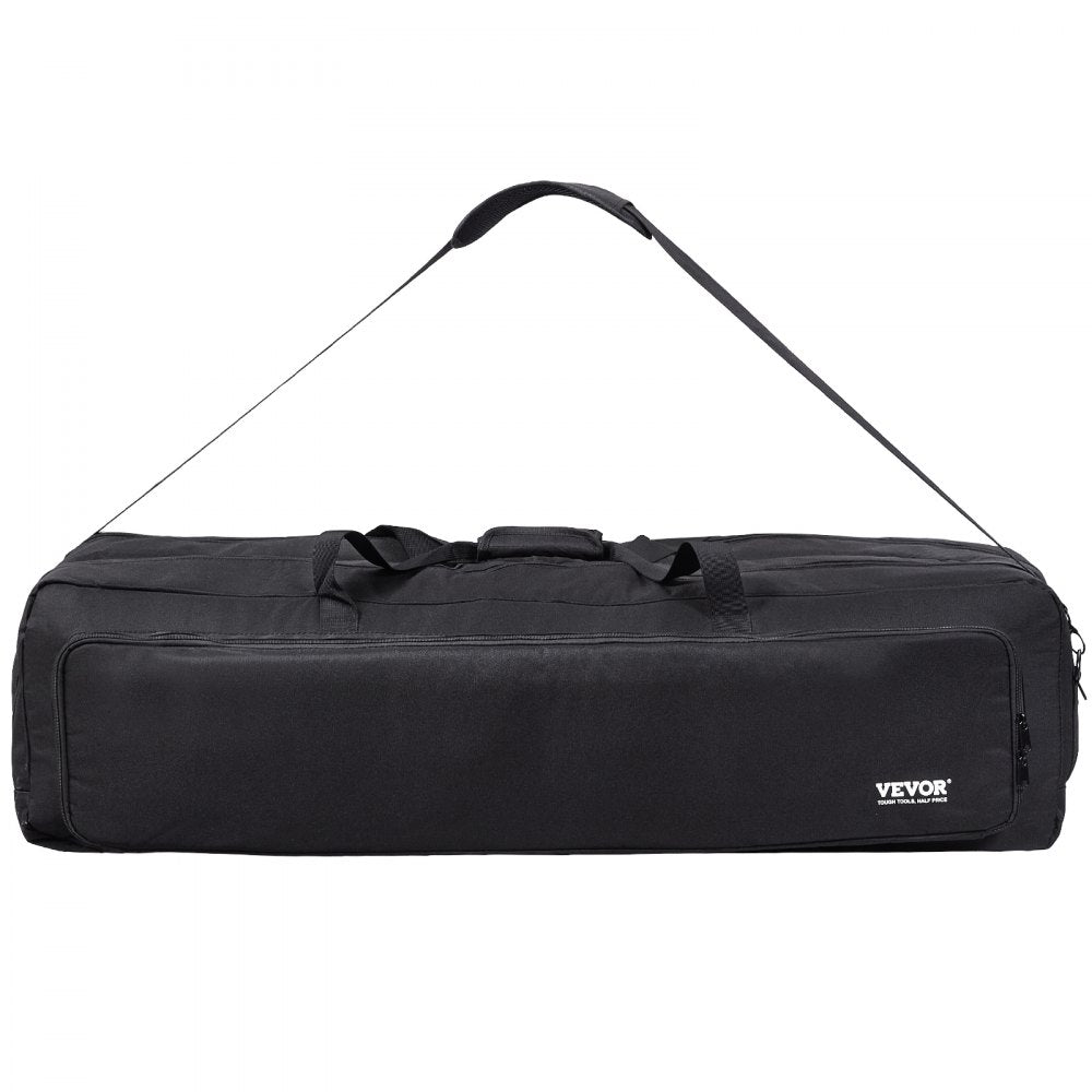 VEVOR Telescope Case, 41", Telescope Large Storage Bag with Fixed Buckles, Multi-Pocket and Detachable Divider, Shock-Absorbent Telescope Carrying Case for Optical Tube & Tripod, Counterweight Pocket