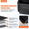 VEVOR Telescope Case, 40.7", Telescope Large Storage Bag with Fixed Buckles, Multi-Pocket & Detachable Divider, Shock-Absorbent Telescope Carrying Case for Optical Tube & Tripod, Counterweight Pocket