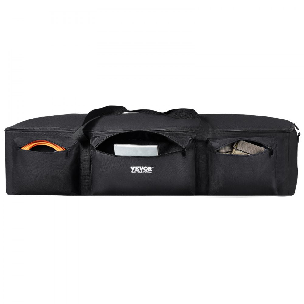 VEVOR Telescope Case, 40.7", Telescope Large Storage Bag with Fixed Buckles, Multi-Pocket & Detachable Divider, Shock-Absorbent Telescope Carrying Case for Optical Tube & Tripod, Counterweight Pocket