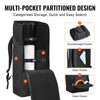 VEVOR Telescope Case, 29.9", Telescope Storage Backpack with Secure Strap, Pockets and Cozy Shoulder Traps, Shock-Absorbent Telescope Carrying Case for Optical Tube & Tripod, Counterweight Pocket