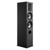 VEVOR Floorstanding Speaker, 3-Way, Floor-Standing Tower Speaker with 0.75 in & 1 in Tweeter, Dual 5.25 in Woofers, 145W Peak, 70Hz–20kHz Frequency Response, MDF Enclosure, for Home Audio, Single