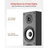 VEVOR Floorstanding Speaker, 2-Way, Floor-Standing Tower Speaker with 1-Inch Tweeter, 6.5-Inch Woofer, 200W Peak Power, 70Hz–20kHz Frequency Response, Durable MDF Enclosure, for Home Audio, Single