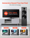 VEVOR floorstanding speaker - frequency response graphic (50Hz-20kHz)